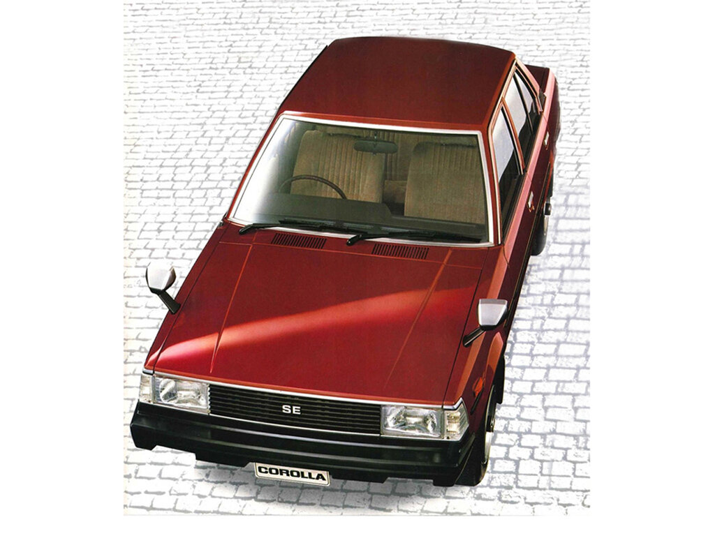 Toyota Corolla (AE70, KE70, TE71, CE70) 4 поколение, рестайлинг, седан (08.1981 - 04.1983)